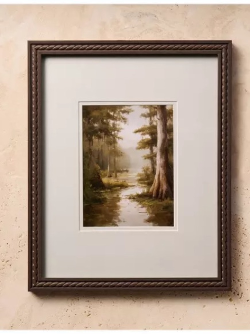 Kinkeeping River Landscape Print Framed Wall Art